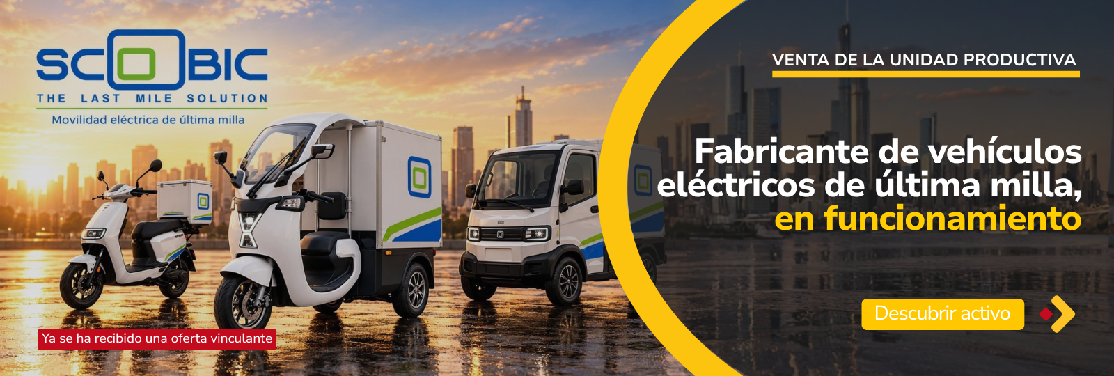 GRUPO SCOOBIC Productive Unit — Last-Mile Electric Vehicle Manufacturer (Utrera, Seville)